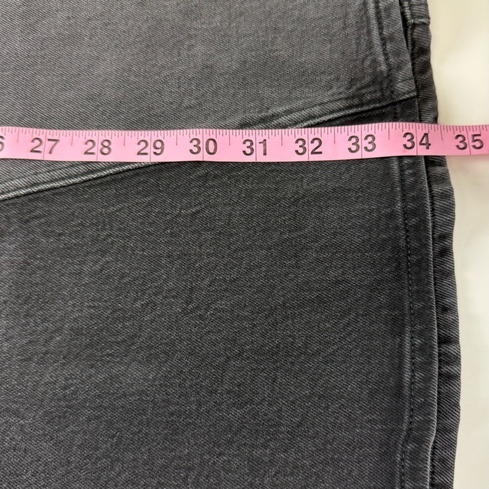 Joe's Jeans The Tulie Skirt w/ Grace Womens 27 Black Vintage Stretch Denim Midi - Picture 13 of 13